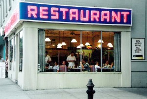 "Tom's Restaurant, NYC" by Rdikeman at the English language Wikipedia. Licensed under CC BY-SA 3.0 via Wikimedia Commons - http://commons.wikimedia.org/wiki/File:Tom%27s_Restaurant,_NYC.jpg#mediaviewer/File:Tom%27s_Restaurant,_NYC.jpg